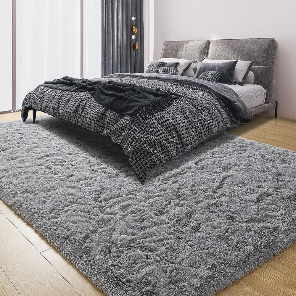 Tapete Grande 2,00 x 1,50 m Peludo/Felpudo para Sala e Quarto